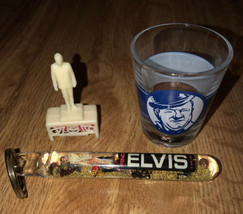 Htf Vintage Lot Famous Celebrity Characters Novelties Curios Wc Fields Elvis Jfk - £18.90 GBP