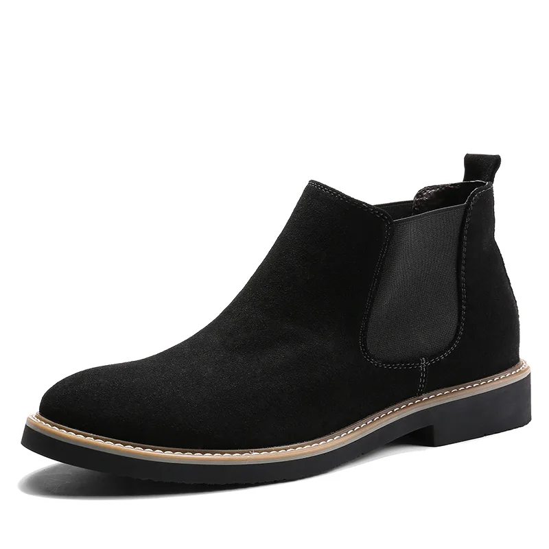 2024 Casual shoes man Spring New Fashion Casual Men Ankle Chelsea Boots ... - £158.71 GBP