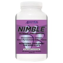 Adeptus Nimble Ultimate Joint Support for Dogs and Cats 120s - $41.92