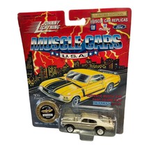 Johnny Lightning Muscle Cars USA 1969 Pontiac GTO Judge Champagne Series 8 - $9.19