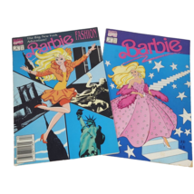 PAIR OF VINTAGE 1991 BARBIE MARVEL COMICS BOOK BOOKLET W/ ADS # 4 APR # ... - $19.00