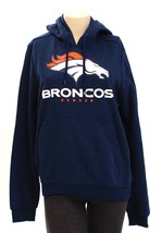 Nike NFL Denver Broncos Blue Hooded Sweatshirt Hoodie Women&#39;s  M  NWT - £70.78 GBP
