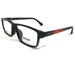 CROCS Eyewear Kids Eyeglasses Frames Mod JR6022 Col.20BK Black Red 46-14-125 - £48.40 GBP