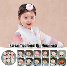 Korea Hair Hoop Kids Stage Performance Hanbok Hairbands Traditional Acce... - £12.86 GBP+