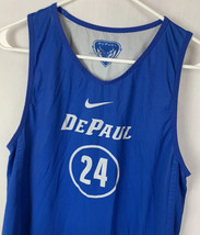 Nike Basketball Jersey DePaul Blue Demons Practice Authentic Worn Womens... - $59.99