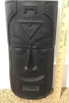 VTG Handcrafted In Ecuador God Tiki Bar Wall Mask Hanging Art Hand Carved A - £77.27 GBP