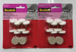 Scotch 8 Chair Glides Hardwood and Tile Protector 2 Pack - £10.89 GBP