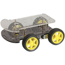  3 Wheel Drive Motor Chassis Robotics Programmable Kit - $73.90