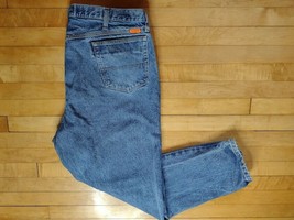 WRANGLER RIGGS Workwear FR Flame Resistant Men&#39;s 42x32 Blue Denim Jeans ... - £23.76 GBP