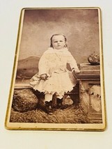 Cabinet Card Photo Horror antique Haunted ephemera vtg 1900s Cadillac Michigan - £11.79 GBP