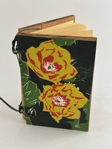 Vintage Handmade Wooden Cover Cookbook 1978 St.George Lady Lions 26 Pages 3x4.5” - £37.40 GBP