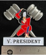 Widows Sons Masonic Riders Assn Vice President &quot;Widow&quot; Officer Pin - $367.33 MXN