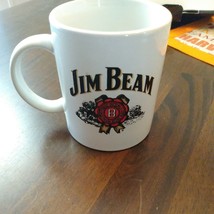 Jim Beam Logo Whisky White Ceramic Coffee Tea Cup Mug - €8,59 EUR
