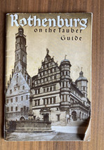 Rothenburg Of The Tauber Guide Booklet - £12.30 GBP