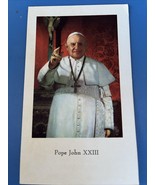 Last Testament Of Pipe John XXIII Prayer Card Marianist Mission Dayton OH - $11.25