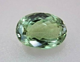 2.13 ct Natural Green Tanzanite no heat loose gemstone oval shape - £395.68 GBP