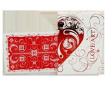 Love Art Deck (Red / Limited Edition) Playing Cards - $15.83