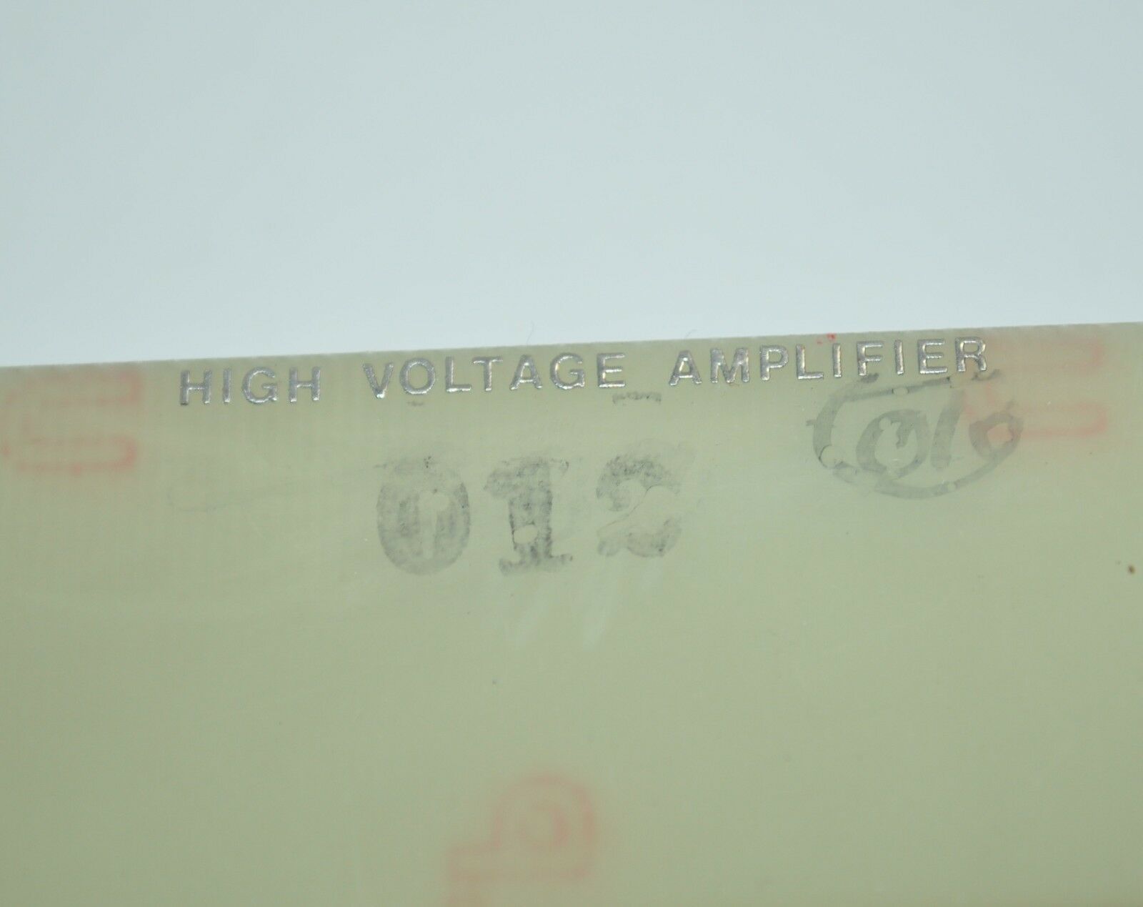High Voltage Amplifier Circuit Board/Card Model# PC-0213-01 Item image 3