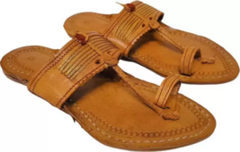 Mens Kolhapuri Leather handmade sandal BOHO HT32 Hippie chappal US size 7-12 - £33.73 GBP