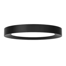 Home Decorators Calloway 15 in. Matte Black Selectable LED Ceiling Flush... - $549.99 MXN