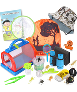 Outdoor Explorer Kit &amp; Bug Catcher Kit with Binoculars, Compass, Magnify... - $42.92