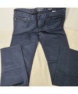 Banana Republic Traveler Slim Fit Navy Dark Wash Jeans Men&#39;s Size 33x34 ... - $420.71 MXN