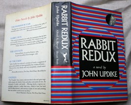 vntg 1972 John Updike hcdj 2P RABBIT REDUX (Rabbit Angstrom #2) cold war angst - £15.91 GBP