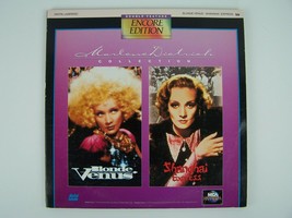 Marlene Dietrich Collection Blonde Venus / Shanghai Express LaserDisc LD 1932 41 - £9.38 GBP