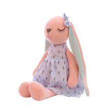 Cm long ears cute rabbit doll baby soft plush toys for children rabbit sleeping stuffed thumb200