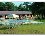 Poolside Beaufort Courts Motel Beaufort South Carolina SC Chrome Postcar... - $3.91