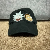 Rick and Morty Mens Hat Adjustable Black Casual Cap TV Adult Swim Cotton Cartoon - £19.09 GBP