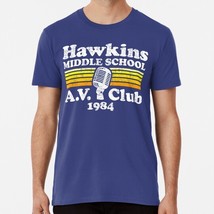 Hawkins Middle School A.v. Club S to 5XL Made in the USA T-Shirt - £17.60 GBP