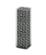 vidaXL Gabion Basket with Lids Galvanized Wire 39.4&quot;x11.8&quot;x11.8&quot; - £67.35 GBP