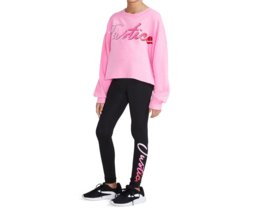 Justice J-SPORT Girls Long Sleeve Sweatshirt &amp; Leggings 2-Pcs Multicolor... - £19.88 GBP