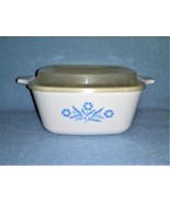 Corning Ware Cornflower Blue 2 3/4 cup Petite Pan w/Plastic Lid P-43-B - $9.00