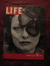 LIFE magazine October 18 1937 VEILS John McCrady Ethiopia - £17.22 GBP