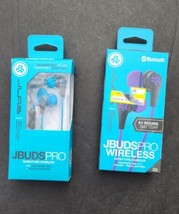 JLab JBuds Pro Wireless Bluetooth Signature Earbuds and JLab Pro Wired E... - $28.49