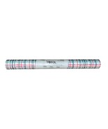 Vintage York Wallpaper 1 Bolt 2 Rolls Plaid Red Green Blue Prepasted Vin... - $551.69 MXN