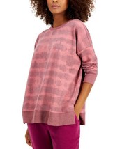 allbrand365 designer Womens Activewear Tie Dyed Long Sleeve Shirt M - £27.64 GBP