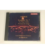 Dvorak: Symphony No. 7 The Water Goblin Nocturne for strings CD Dec-1995... - £15.94 GBP