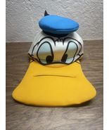 Vintage Disneyland Hong Kong Donald Duck Ballcap Adjustable Hat Cap KG JD - $81.54 CAD