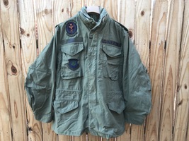Vtg US Air Force Mens Military Green Cold Weather Field Jacket Size Small Reg - £225.81 GBP