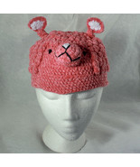 Pink Lamb Hat for Children - Animal Hats - Medium - £12.78 GBP