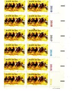 U S Stamps - Block of 12 1974 10 cent Horse Racing Stamps - £2.80 GBP