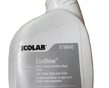 Case of 6; ECOLAB 6118440 EcoShine WAter-Based Stainless Steel Polish 32... - $133.64