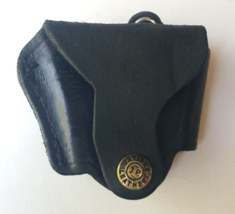 Vintage Jay Pee Black Leather Belt Gun Holster - £23.22 GBP