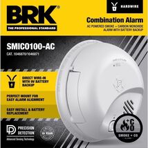 BRK Hard-Wired Ionization Smoke and Carbon Monoxide Detector - $64.95