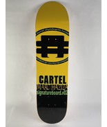 Marc Haziza Cartel skateboards deck 7.875 x 31.25&quot; RARE quality  C2 - $54.19 CAD