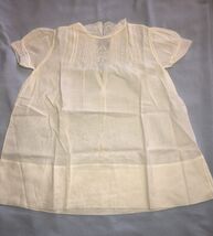 Girls Christening Formal Blouse Handmade Vintage Formal Size 2 - $15.30