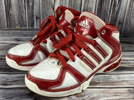 Adidas Torsion System Red White Men&#39;s Basketball Shoes 233961 - Size 5.5 - RARE! - £18.70 GBP